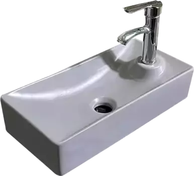 Раковина маленькая в туалет SantiLine SL-2009LMG