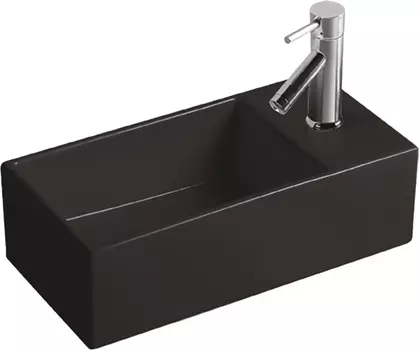 Раковина маленькая в туалет SantiLine SL-2009LMB