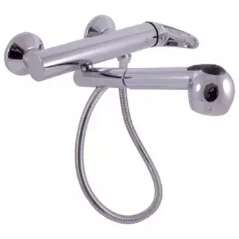 S303.5 SVITAVA - смеситель кухонный настенный с вынимающимся душем