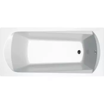SET DOMINO PLUS 170x75 + Опора 75 + Сточный комплект хpом II (квадратный)
