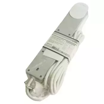 Сетевой фильтр 5-местный с/з STEKKER HM20-51-053x1мм2, 5 м, серия Optima, белый