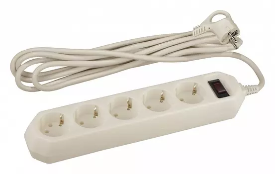 Сетевой фильтр ЭРА USF-5es-3m-I Б0019035