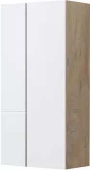 Шкаф подвесной Aquaton Мишель 43 светлое дерево-белый