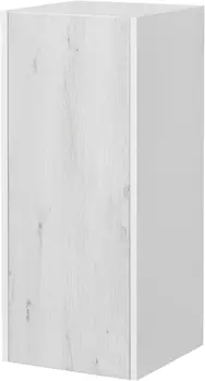 Шкаф подвесной Aquaton Сакура 33 L белый-светлое дерево