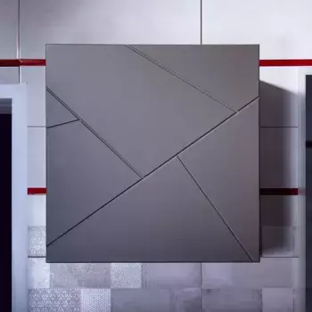 Шкаф Бриклаер Кристалл 60 софт графит (4627125414749)