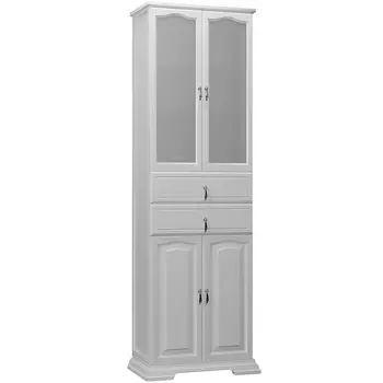 Шкаф пенал для ванной Opadiris Риспекто 60, белый