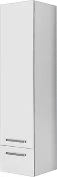Шкаф-пенал Aquanet Сиена 40 R подвесной, белый
