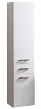 Шкаф пенал для ванной AQUATON Америна белый, универсальный