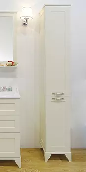 Шкаф-пенал напольный Aquaton Леон 31 бежевый