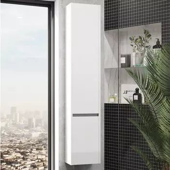 Шкаф-пенал Aquaton Стоун 30 R белый