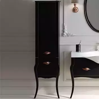 Шкаф-пенал Aqwella Borgia 48 черный