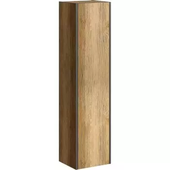 Шкаф пенал для ванной Aqwella Fargo 35 дуб балтийский