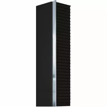 Шкаф - пенал Armadi Art Vallessi Avantgarde Canale 35 подвесной черный - хром