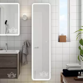 Шкаф-пенал Art&amp;Max Platino 40, зеркальный