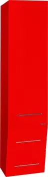 Шкаф-пенал Bellezza Берта подвесная 40 красный
