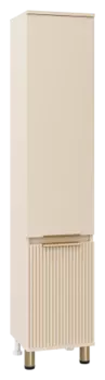 Шкаф пенал для ванной Brevita Enfida 35 R бежевый
