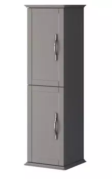 Шкаф-пенал Cezares Tiffany 37х117 Grigio Nuvola (55247)