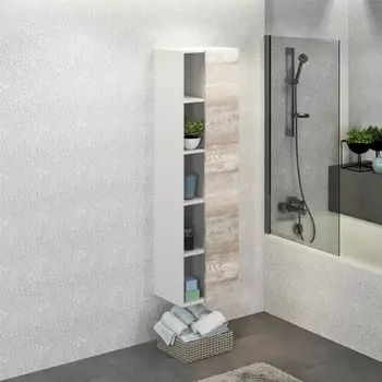 Шкаф-пенал Comforty Турин 45 дуб бежевый