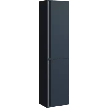 Шкаф-пенал для ванной Aqwella Pure 35 серый