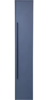 Шкаф пенал для ванной La Fenice Elba синий