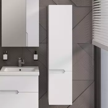 Шкаф пенал для ванной Runo Стокгольм 00-00001125