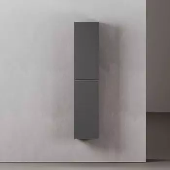 Шкаф пенал для ванной Sancos Folk 35 универсальный, grey soft