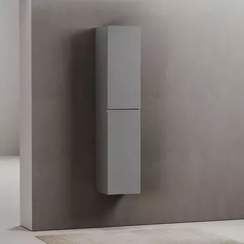 Шкаф-пенал для ванной Sancos Folk 35 универсальный, ergraut soft