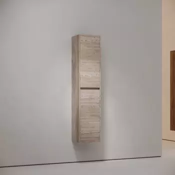 Шкаф-пенал для ванной Sancos Libra 35 см дуб галифакс натуральный