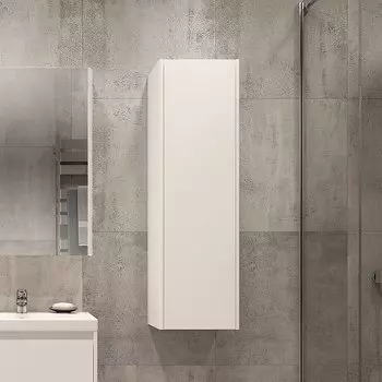 Шкаф-пенал для ванной Velvex Klaufs белый