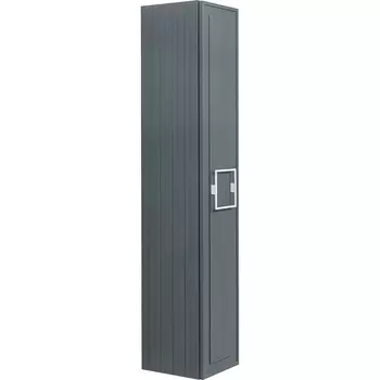 Шкаф пенал La Fenice Cubo 30 серый матовый