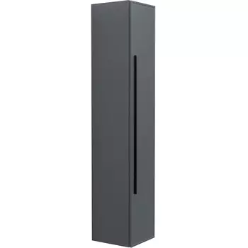 Шкаф пенал для ванной La Fenice Elba серый