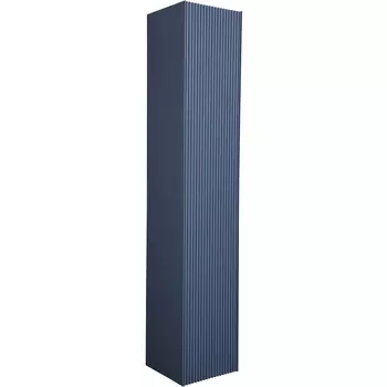 Шкаф пенал для ванной La Fenice Terra синий