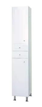 Шкаф-пенал Misty 26 Э-05026-01НжЛ левый белый