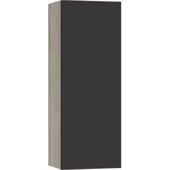 Шкаф-пенал Misty Поло 30 черный матовый