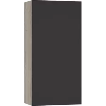 Шкаф-пенал Misty Поло 40 черный матовый