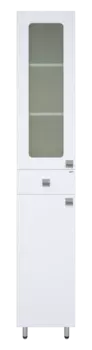 Шкаф-пенал напольный Misty Урал 35 L белый