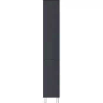 Шкаф-пенал напольный AM.PM Gem 30 черный матовый