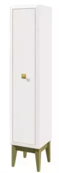 Шкаф-пенал напольный Caprigo Metropol 35 R белый матовый