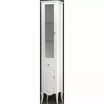 Шкаф-пенал Opadiris Брунелла 38 L белый матовый