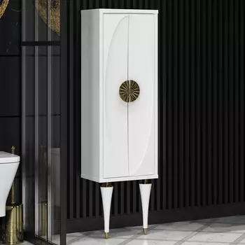 Шкаф-пенал Opadiris Ибица напольный, фурнитура золото