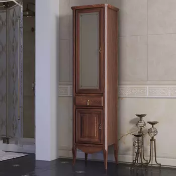 Шкаф-пенал Opadiris Лоренцо 45 L темное дерево