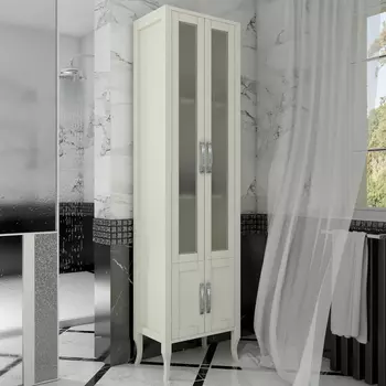 Шкаф-пенал Opadiris Мираж 50 слоновая кость