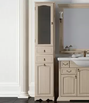 Шкаф-пенал Opadiris Риспекто 40 L беленый бук