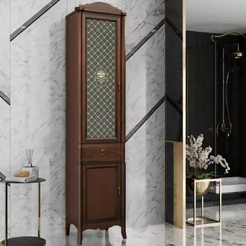 Шкаф-пенал Opadiris Виктория 40 орех L