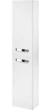 Шкаф пенал для ванной Roca Gap L белый матовый