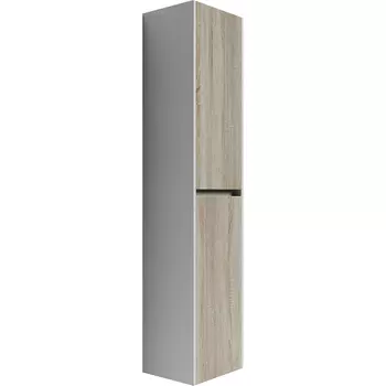 Шкаф пенал для ванной Sancos Smart 35 см дуб бардолино