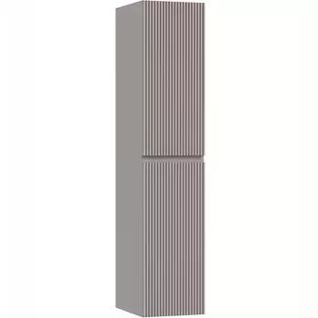 Шкаф пенал для ванной Sancos Snob R 35 см, универсальный, doha soft