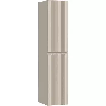 Шкаф пенал для ванной Sancos Snob T 35 см, универсальный, beige soft