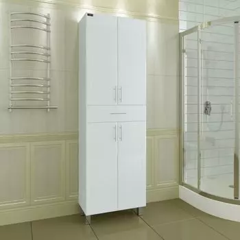 Шкаф-пенал Санта Дублин 60 белый