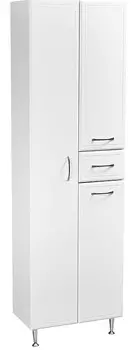 Шкаф пенал Stella Polar Концепт 54 белый